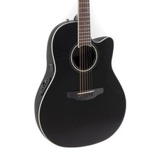 Ovation CS24-5-G Celebrity Standard Electro-Acoustic Guitar, Black (NEW)