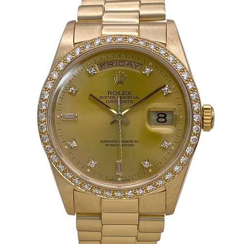 Rolex day date diamond 2p - date,