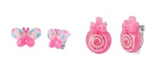 Children's assorted clip on earrings