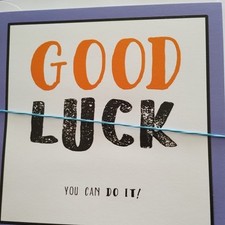 Good Luck Card