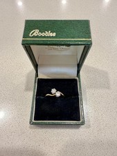 Boodles 18ct Gold And Platinum Diamond Engagement Ring Size UK K 1/2, US 5.5