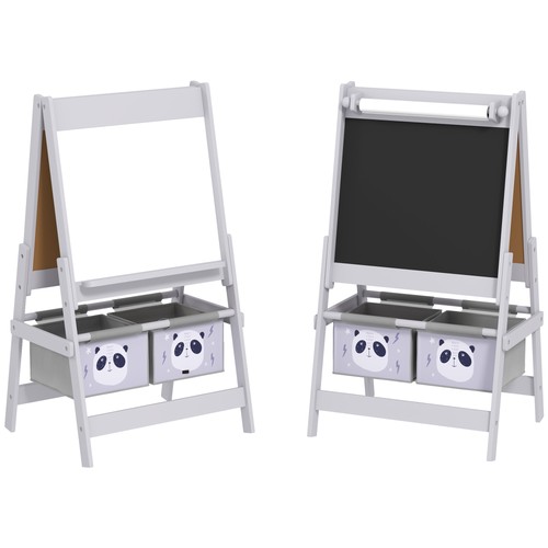 Kids easel with paper - 3-in-1,