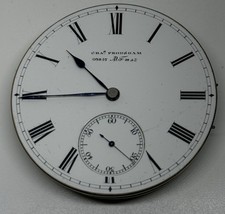 Chas Frodsham Pocket Watch Movement 03857 Strand London / For Parts or Repair