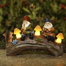 Garden Gnome Ornaments Solar