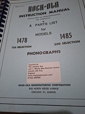 ROCK-OLA INSTRUCTION MANUAL