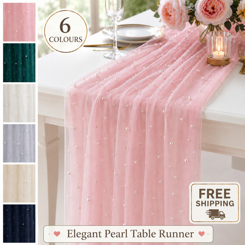 Pearl table runner - runner, 75x200cm