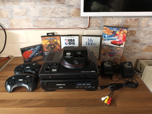 Sega mega megadrive - mega, cd