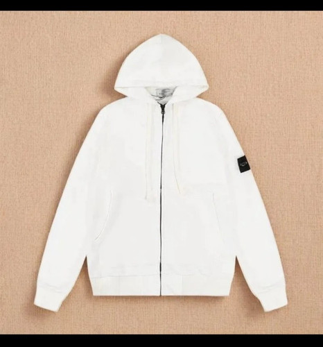 Stone island white fleece - stone,