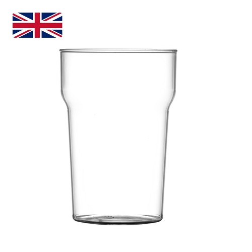 Reusable plastic pint - reusable,