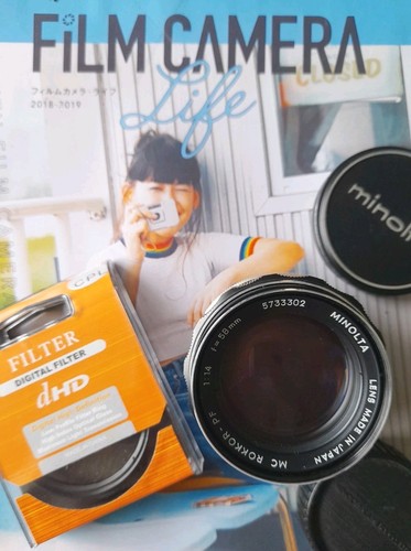 Minolta rokkor 58mm - mc,