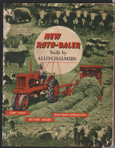 Allis chalmers roto - allis-chalmers, "roto-baler"