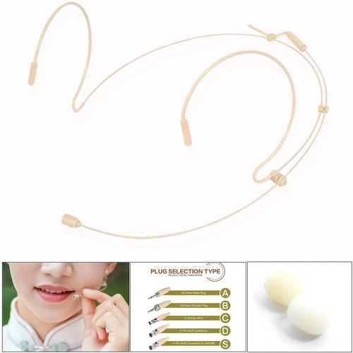 Double earhook headset - earhook,