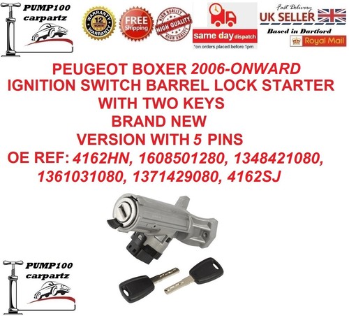 Ignition for peugeot boxer - ignition,