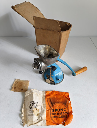 Spong 605 manual - manual, grinder