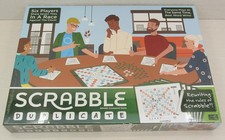 Scrabble Duplicate Board Game