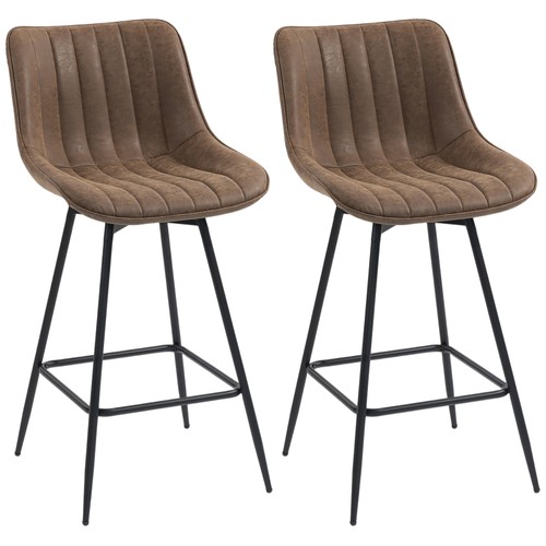 Homcom swivel bar - swivel, set
