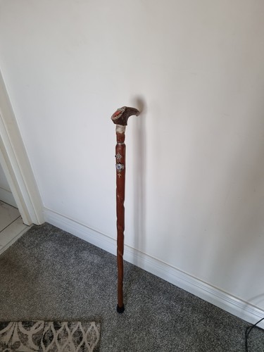 Deer antler walking stick - deer,