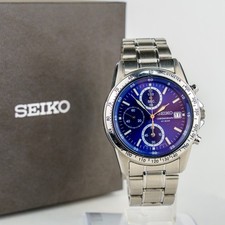 [Near Mint W/box] SEIKO 7T92-0DW0 Men's Quartz Watch Date Display Japan #1887