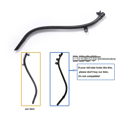Engine oil dipstick tube - dipstick, fit