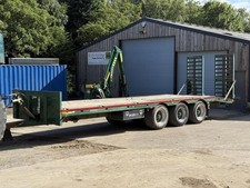 BAILEY 30FT TRI AXLE BEAVER TAIL LOW LOADER FOR TRACTOR 2021
