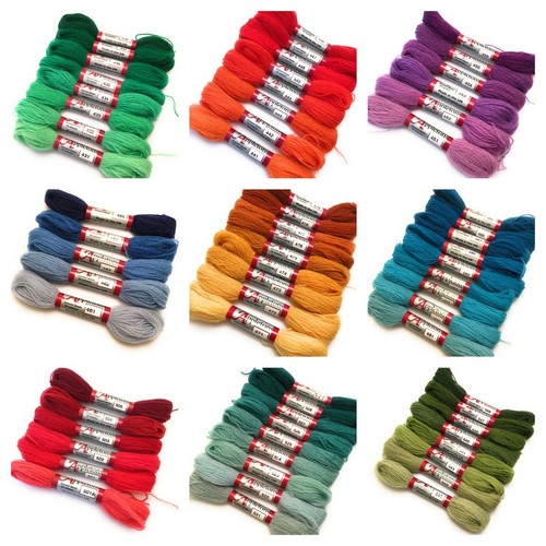 Sets appletons wool skeins - of,
