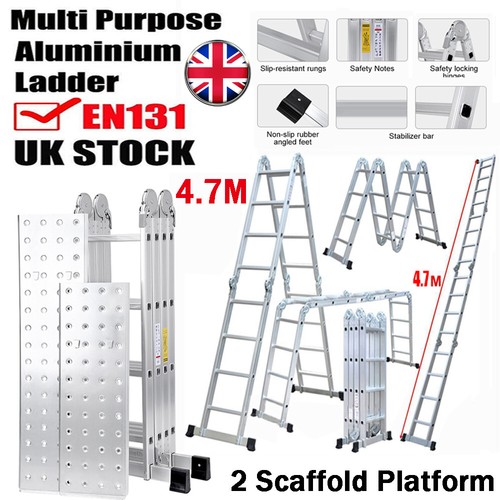Aluminium combination ladder - combination,