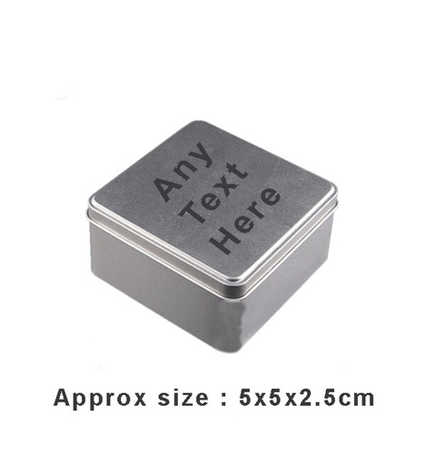 Personalised metal tin - personalised,