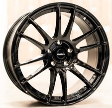 15" Black Suzuka Alloy Wheels Fits Nissan Almera Cube Micra Note Pulsar 4x100