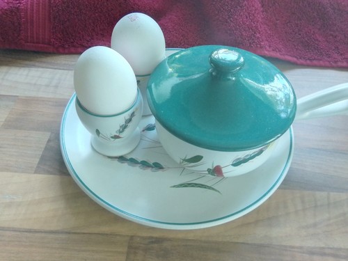 Denby green wheat side plate - wheat,
