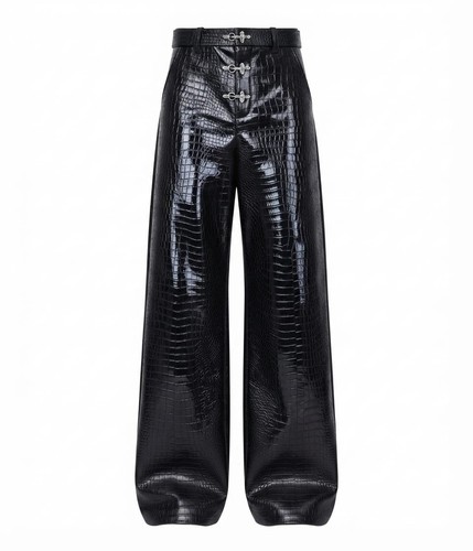 Men black crocodile - men's,