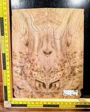 Elm Burl Guitar Top Set Bookmatched Guitar Making Bass Luthier Wood Droptop