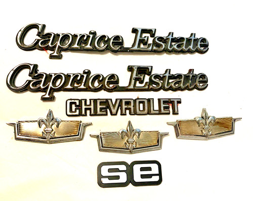 Vintage car badges emblems - vintage,