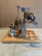 A Vintage Bohm hb12 Technik Twin Stirling  working Hot Air Engine.