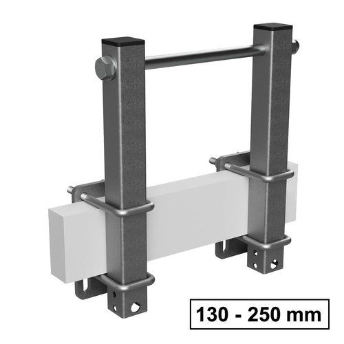 Supports with axle holder for - with,
