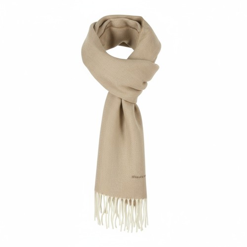 Gant herringbone wool scarf - herringbone,