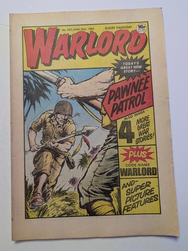 Warlord comic 457 june - comic, 457,
