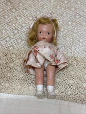 White Socks Boots Bisque Nancy Ann Storybook Doll Vintage