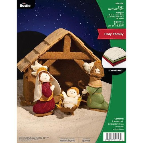 Bucilla felt applique kit - bucilla,