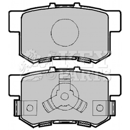 Brake pads set for - brake,