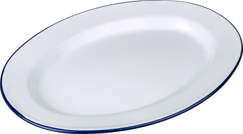Falcon enamel oval - oval, serving