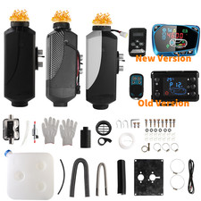 12-24V 2KW-5KW-8KW Diesel Air Heater Bluetooth/LCD Thermostat Caravan Motorhome
