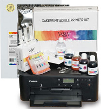 Complete Edible Printer Kit with Inks, Sheets & eBook | Cake & Cookie Printing