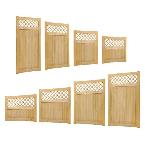 Decorative privacy gate wooden - decorative,