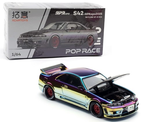 Pop race xcartoys nissan - pop, 1:64