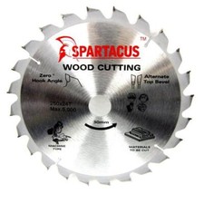 Spartacus Wood Cutting Saw Blade 250 mm x 24 Teeth x 30mm Jet JSMS-10L
