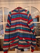 westbeach snowboard jacket red, white and blue multi coloured. Size XL