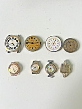 Job Lot of 8 Various Vintage Mechanical Watches For Spares or Repair /Parts Only