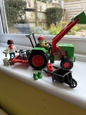 Playmobil Vintage Farm Tractor 3500 with Farmer