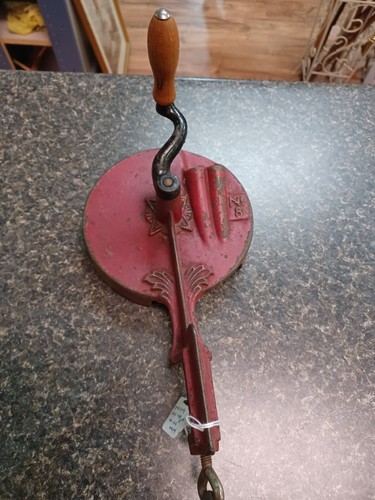 Antique table mount cast - table,
