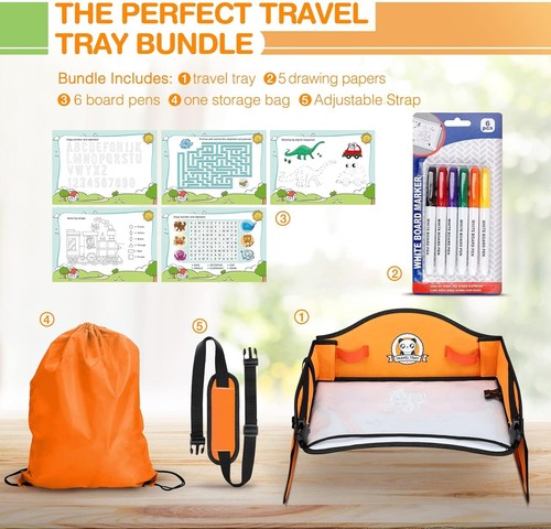 Baby car travel - car, tray